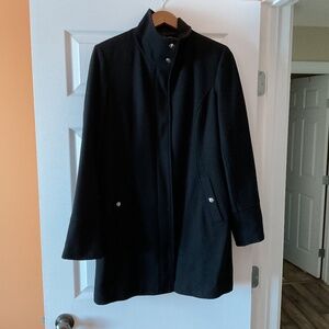 Black dress coat